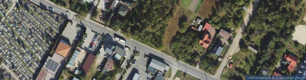 Zdjęcie satelitarne Aleja Jana Pawła II al.