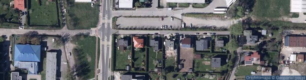 Zdjęcie satelitarne Alabastrowa ul.