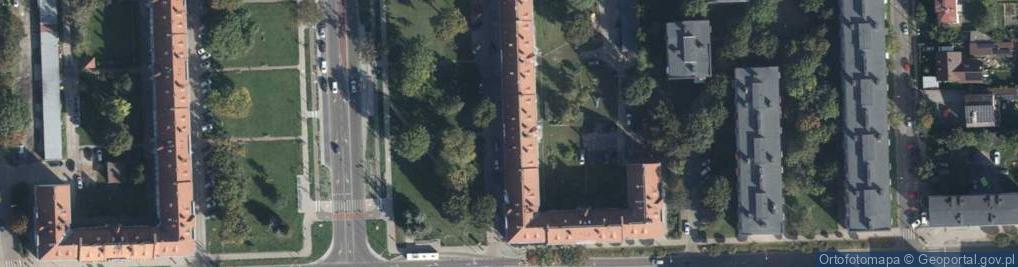 Zdjęcie satelitarne Aleja Piłsudskiego Józefa, marsz. al.