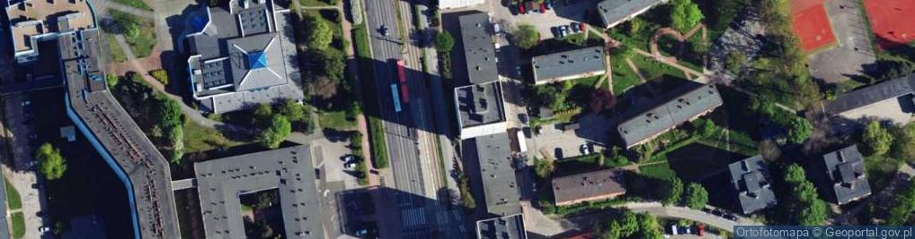 Zdjęcie satelitarne Aleja Armii Krajowej al.