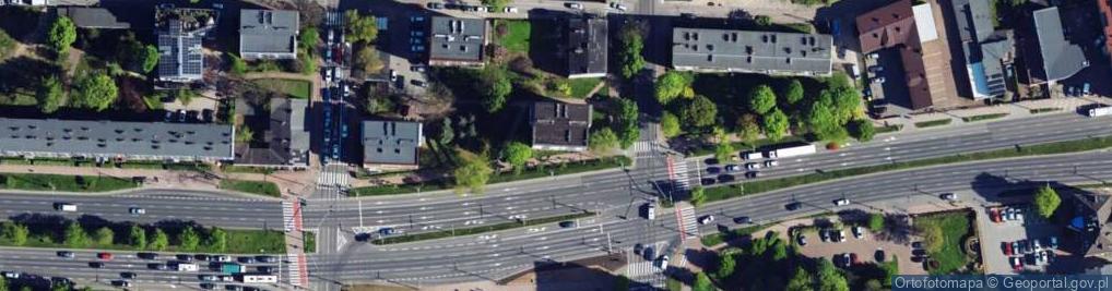 Zdjęcie satelitarne Aleja Jana Pawła II al.