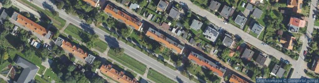 Zdjęcie satelitarne Aleja Grunwaldzka al.