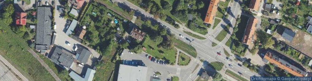 Zdjęcie satelitarne Aleja Grunwaldzka al.