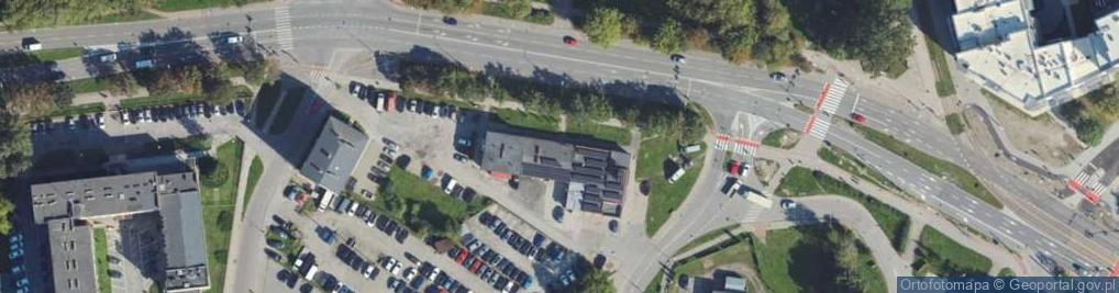 Zdjęcie satelitarne Aleja Tysiąclecia al.