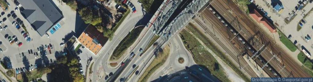Zdjęcie satelitarne Aleja Grunwaldzka al.