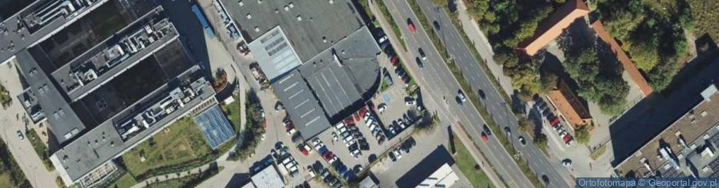 Zdjęcie satelitarne Aleja Grunwaldzka al.