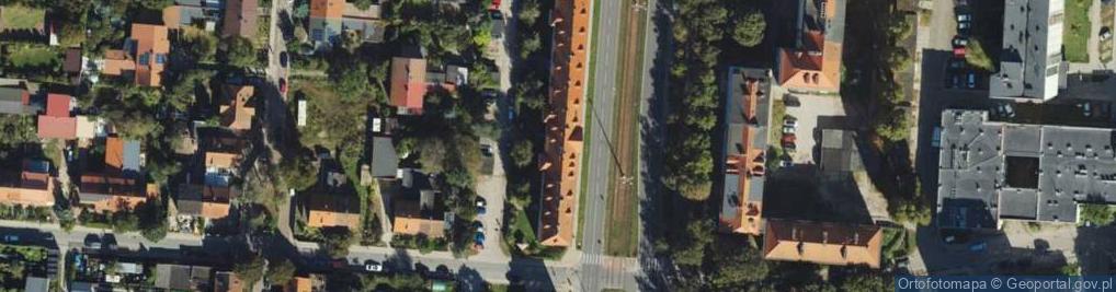 Zdjęcie satelitarne Aleja Hallera Józefa, gen. al.