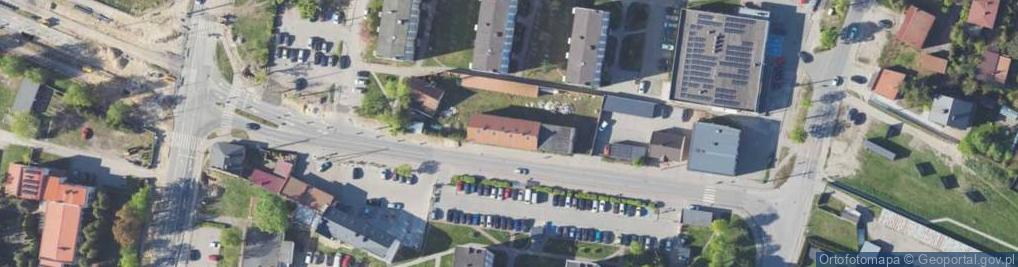 Zdjęcie satelitarne Aleja Popiełuszki Jerzego, bł. ks. al.
