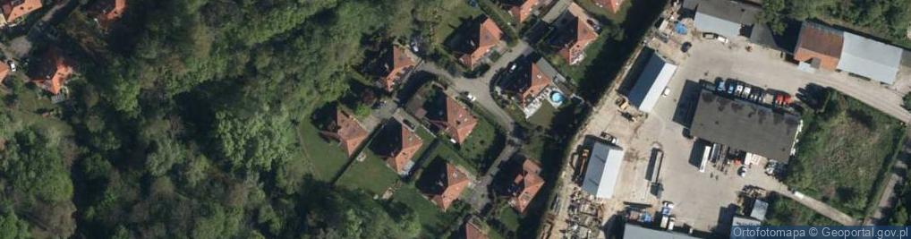 Zdjęcie satelitarne Alabastrowa ul.
