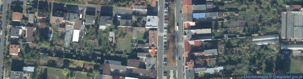 Zdjęcie satelitarne Aleje Powstańców Wielkopolskich al.