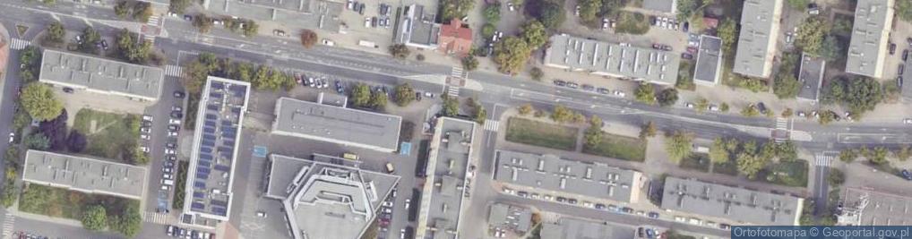 Zdjęcie satelitarne Aleje 1 Maja al.