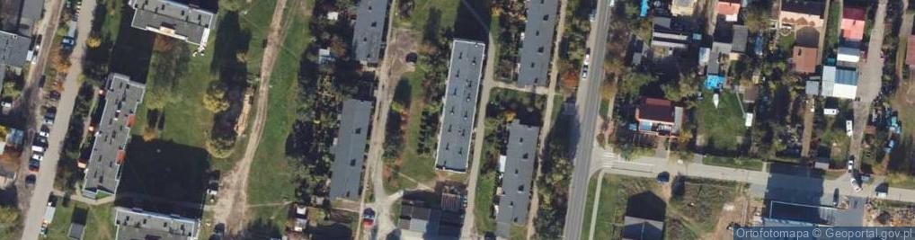 Zdjęcie satelitarne Aleje Wolności al.