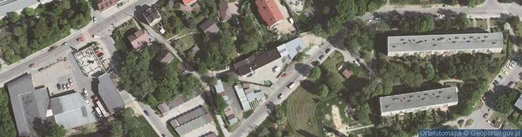 Zdjęcie satelitarne Albańska ul.