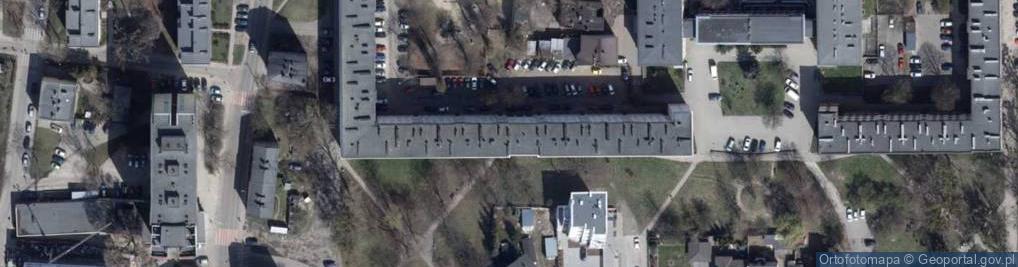 Zdjęcie satelitarne Aleja Pierwszej Dywizji al.
