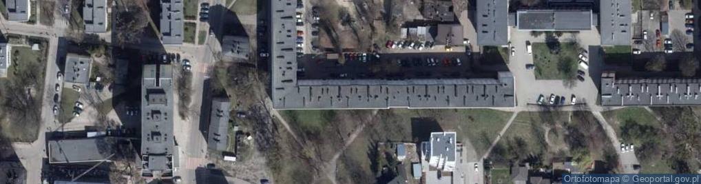 Zdjęcie satelitarne Aleja Pierwszej Dywizji al.