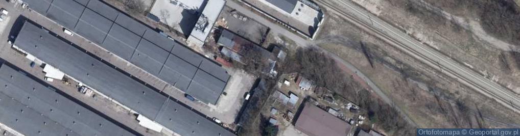 Zdjęcie satelitarne Aleja Pamięci Ofiar Litzmannstadt Getto al.