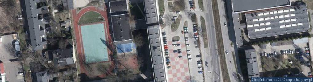 Zdjęcie satelitarne Aleje Politechniki al.