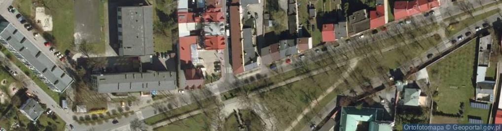 Zdjęcie satelitarne Aleja Sienkiewicza Henryka al.