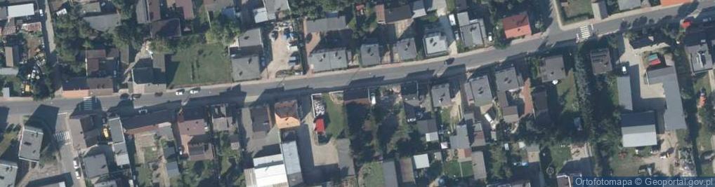Zdjęcie satelitarne Aleje Sczanieckiej Emilii al.