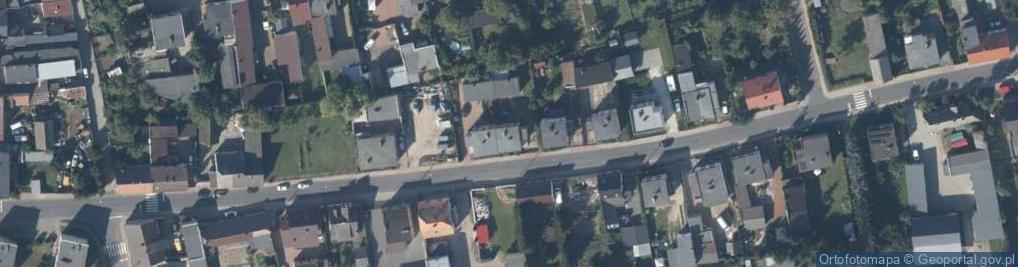 Zdjęcie satelitarne Aleje Sczanieckiej Emilii al.