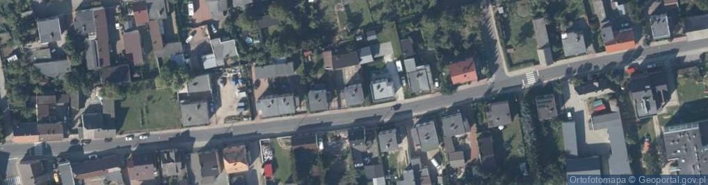 Zdjęcie satelitarne Aleje Sczanieckiej Emilii al.