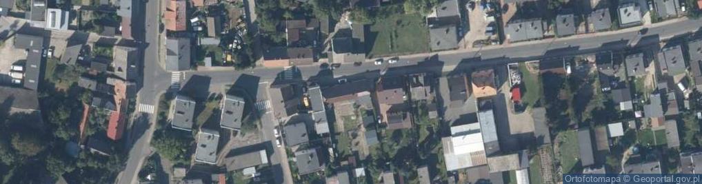 Zdjęcie satelitarne Aleje Sczanieckiej Emilii al.