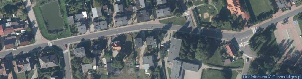 Zdjęcie satelitarne Aleje Sczanieckiej Emilii al.