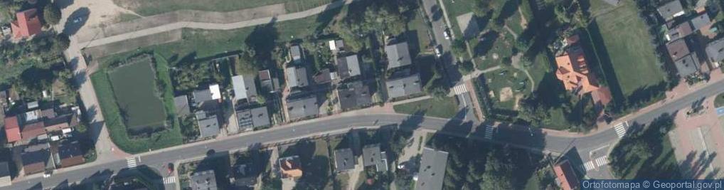 Zdjęcie satelitarne Aleje Sczanieckiej Emilii al.