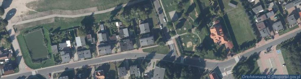 Zdjęcie satelitarne Aleje Sczanieckiej Emilii al.
