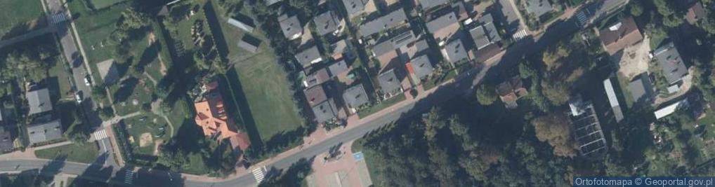 Zdjęcie satelitarne Aleje Sczanieckiej Emilii al.