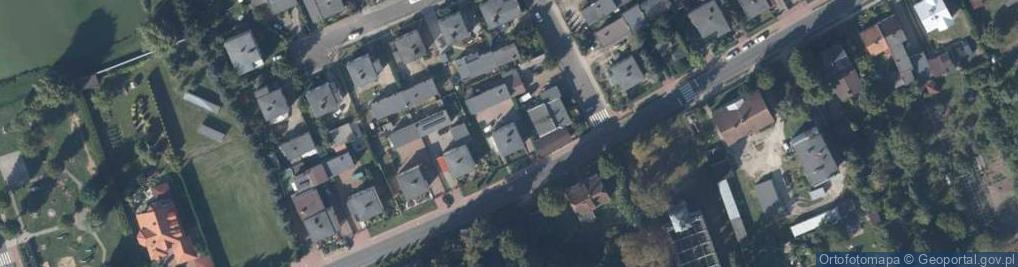 Zdjęcie satelitarne Aleje Sczanieckiej Emilii al.