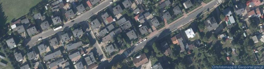 Zdjęcie satelitarne Aleje Sczanieckiej Emilii al.