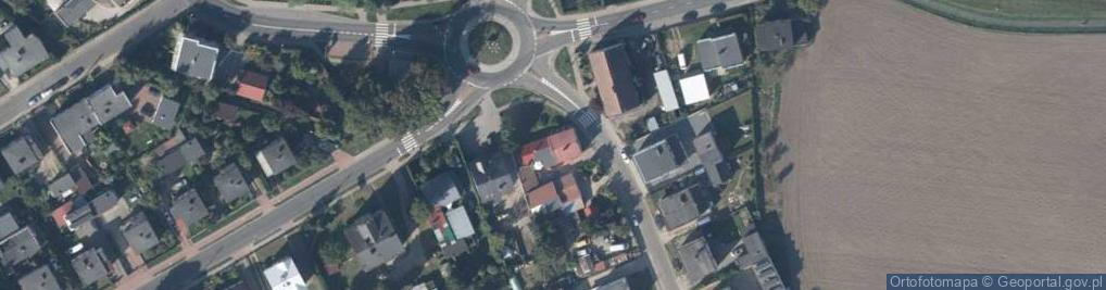 Zdjęcie satelitarne Aleje Sczanieckiej Emilii al.