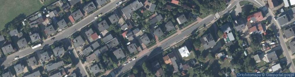 Zdjęcie satelitarne Aleje Sczanieckiej Emilii al.