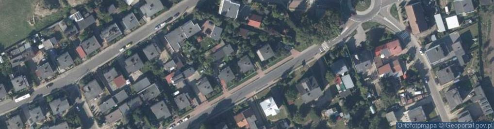 Zdjęcie satelitarne Aleje Sczanieckiej Emilii al.