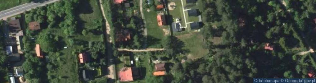Zdjęcie satelitarne Aleja Róż al.