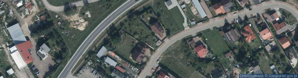 Zdjęcie satelitarne Aleja Róż al.