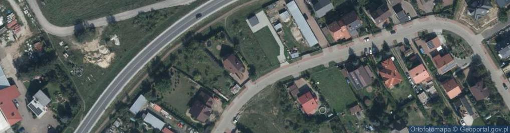Zdjęcie satelitarne Aleja Róż al.