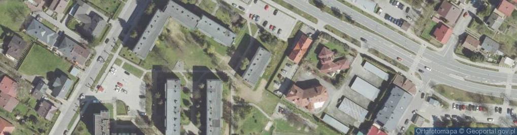 Zdjęcie satelitarne Aleje Sucharskiego Henryka, mjr. al.