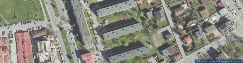 Zdjęcie satelitarne Aleje Wolności al.