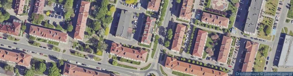 Zdjęcie satelitarne Aleja Słowackiego Juliusza al.