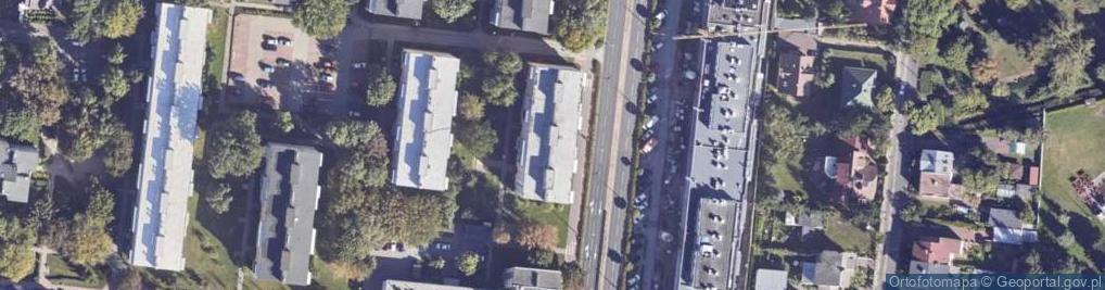 Zdjęcie satelitarne Aleja Wojska Polskiego al.