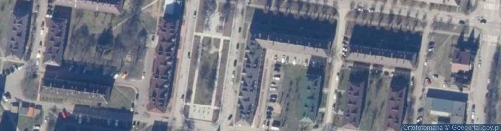 Zdjęcie satelitarne Aleje Lipowe al.