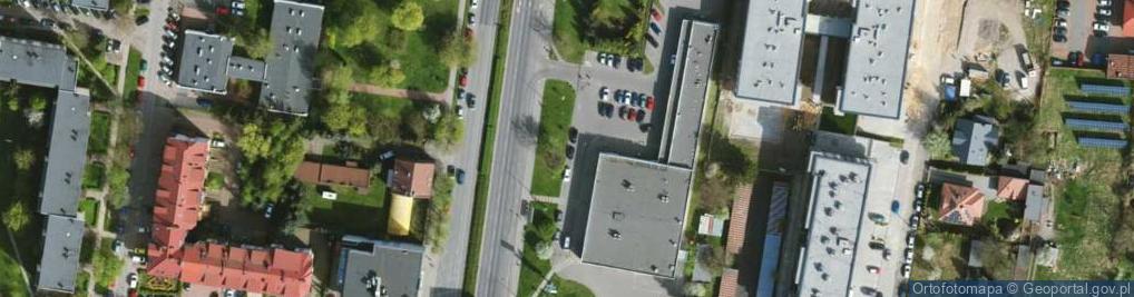 Zdjęcie satelitarne Al. Armii Krajowej al.