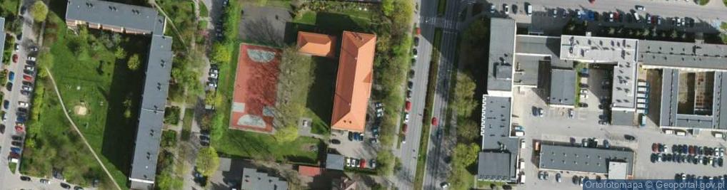 Zdjęcie satelitarne Al. Armii Krajowej al.