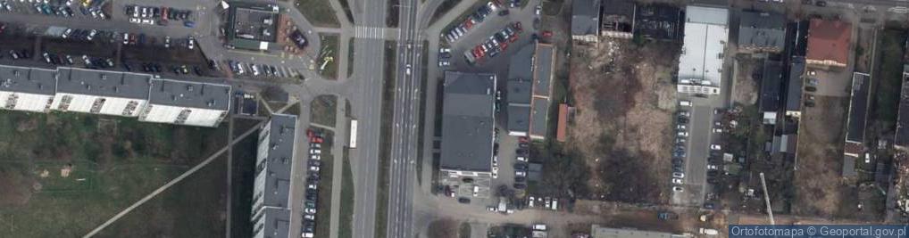 Zdjęcie satelitarne Al. Armii Krajowej al.
