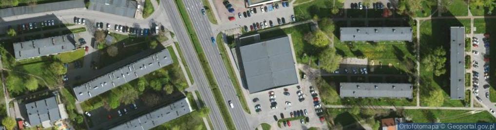 Zdjęcie satelitarne Al. Armii Krajowej al.