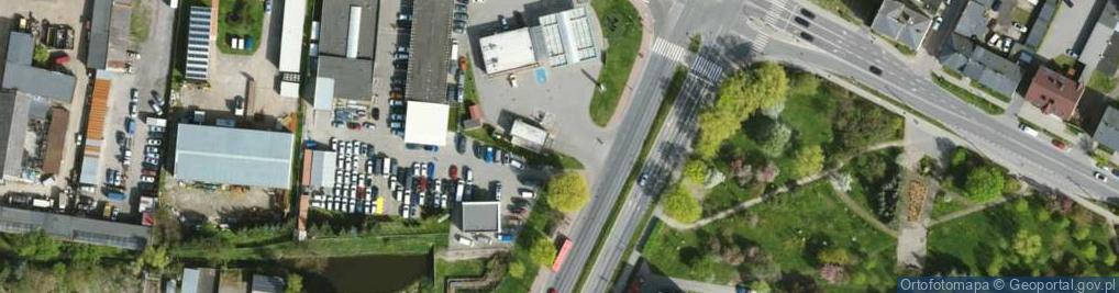 Zdjęcie satelitarne Al. Armii Krajowej al.