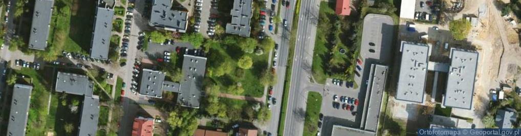 Zdjęcie satelitarne Aleja Armii Krajowej al.