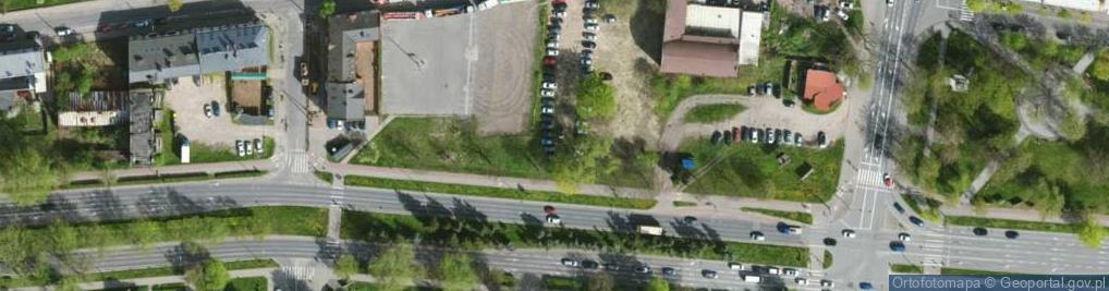 Zdjęcie satelitarne Aleje Kopernika Mikołaja al.